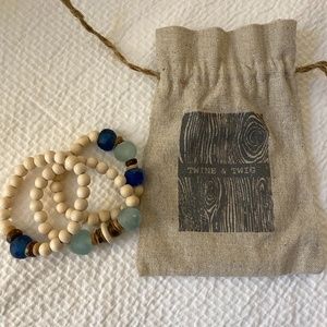 Twine and Twig Bracelets